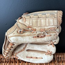 Vintage Sears 1680 Ted Williams Baseball Glove 11" Brown Right Hand Throw Mitt