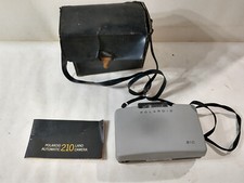 Untested Vintage Polaroid Automatic 210 Land Camera And Carrying Case PARTS ONLY
