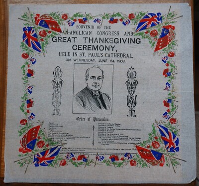 Souvenir an den pananglikanischen Kongress & Thanksgiving St. Paul's Cathedral 1908