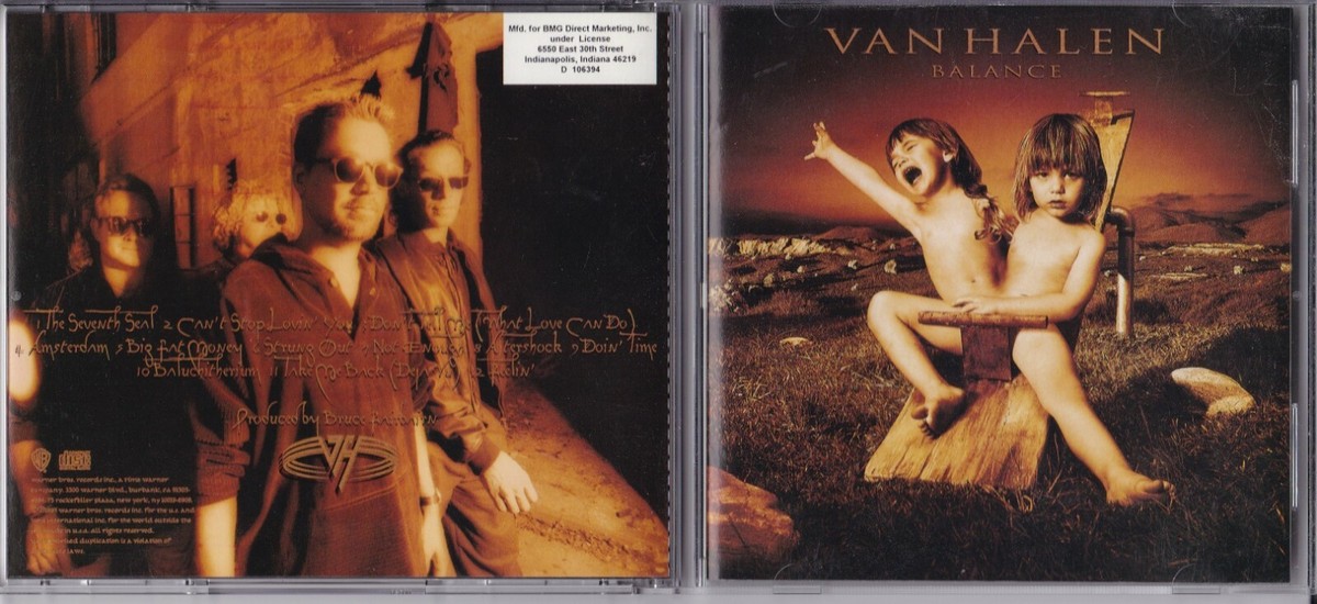Balance by Van Halen (CD, 1995, Warner Bros Records) 93624576020| eBay