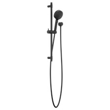 Peerless Precept Slide bar with hand shower Matte Black-Certified Refurbished