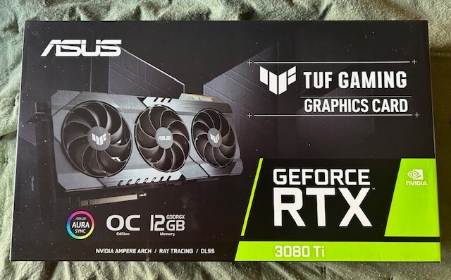 ASUS TUF Gaming GeForce RTX 3080 Ti OC 12GB GDDR6X Graphics Card