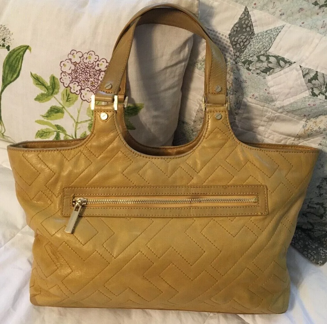 Tory burch sale mustard purse