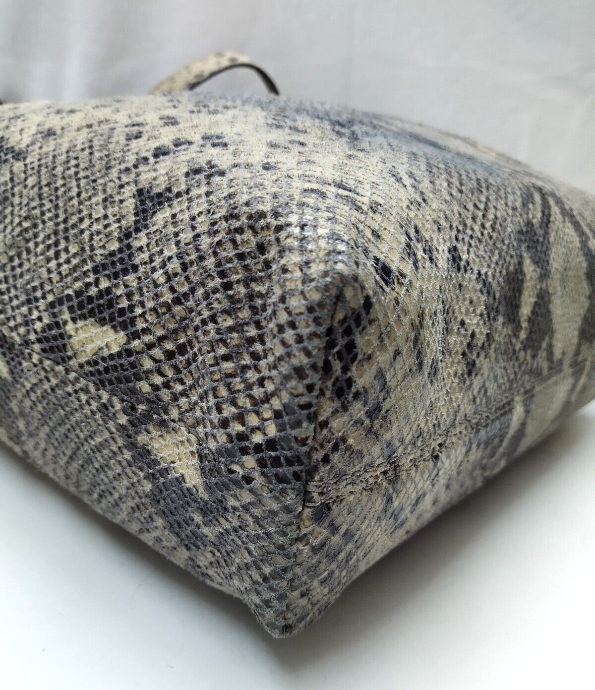 Michael Kors Python Embossed Leather Drawstring B… - image 12