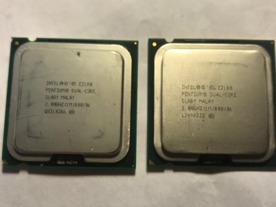 2 INTEL Pentium Dual-Core E2180 2.0GHz CPU 1MB Desktop Processor ...