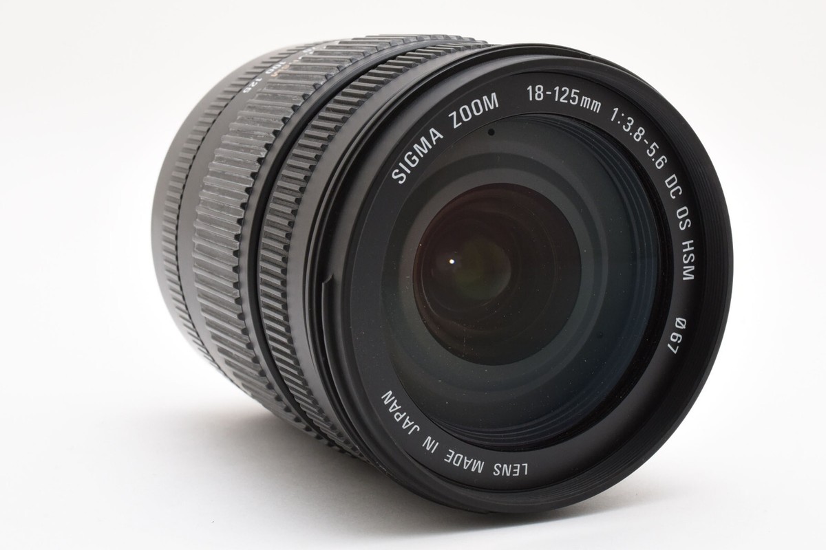 PROBLEM! SIGMA 18-125mm F3.8-5.6 DC OS HSM Lens for Canon 9607