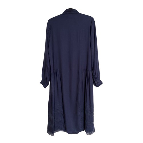LAZYBONES Australia Teresa Dress SZ Medium Moody Blue Cottagecore MINT - Picture 6 of 8