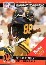 1990 Pro Set #697 Reggie Rembert