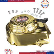 Gold Pull Recoil Starter Assembly Fan Cover Housing For Honda GX160 GX200 CT200U