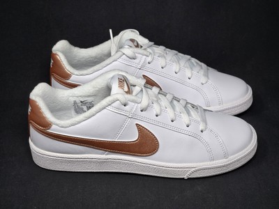 nike court royale white gold