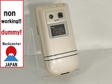   dummy   HITACHI W42H  color white  au-japan non-working cellphone