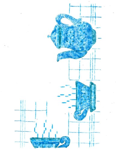 Table Runners to Stitch – Blue theme - Picture 6 of 12