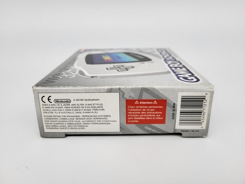 Nintendo Game Boy Advance GBA - Console - Arctic White - with 3 games - Picture 7 of 20