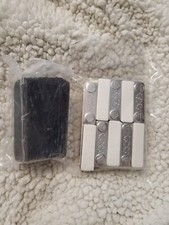  Pack of 25 1"x3" Name Tag/Badge Blanks Round Corner Magnetic Back