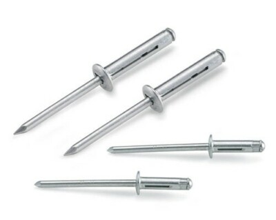 Split Rivetto, Grande Flangia, Tri Piega, Carico Espansione, Alu - Foto 11