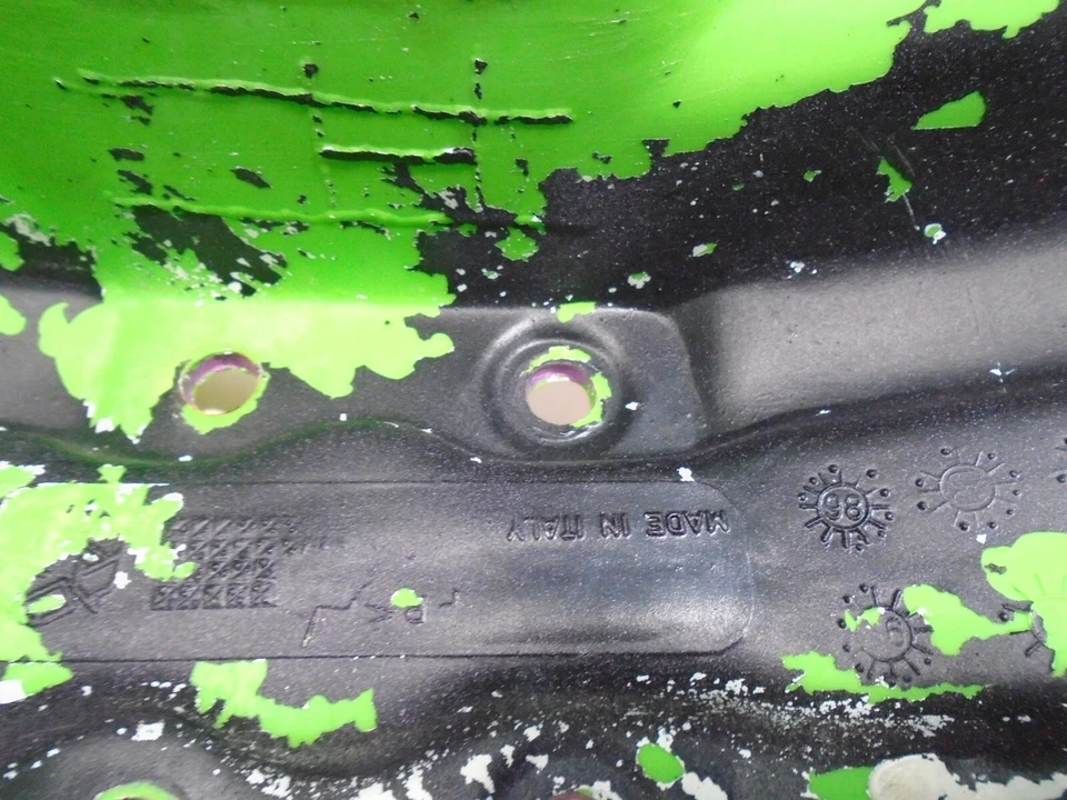 Juego guardabarros delantero y trasero Kawasaki KX 125 1991 91 KX125 Foto 4 de 4