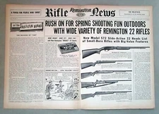 1955 Remington Model 572 514 512 550 & 521 Rifle Original Print Ad