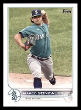 2022 Topps Marco Gonzales #112  Seattle Mariners