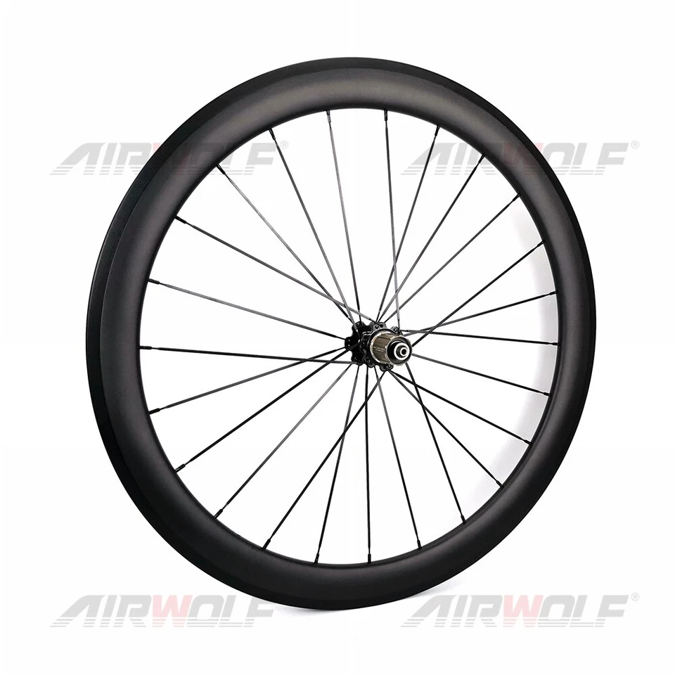 AIRWOLF 700c Carbon Rennrad Laufradsatz Räde Radsatz Felgenbremse Novatec271/372 - Bild 2 von 4
