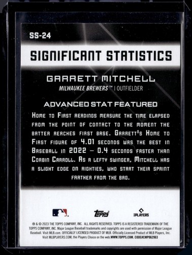 2023 Topps Significant Statistics Baseball Complete Your Set - Picture 19 of 19