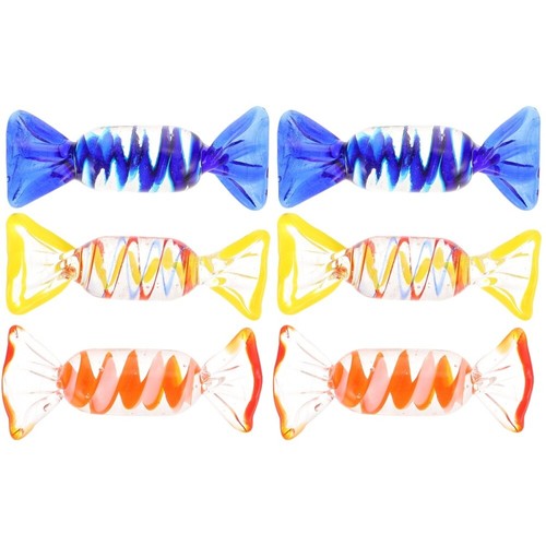 Set of 2 Ornamenti Di Caramelle Colorate Ornamento Decorazione Dolci in