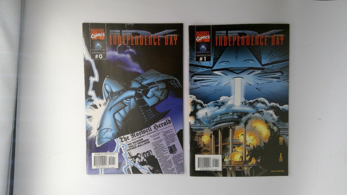 INDEPENDENCE DAY #0,& #1 Marvel Comics 1996 VF/NM ID4 | eBay