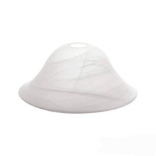 Vetro di ricambio diffusore paralume bianco 30 cm lampadario piantana 1 LUCE E27