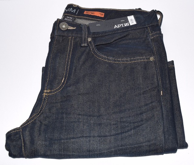 apt 9 jeans men's straight fit