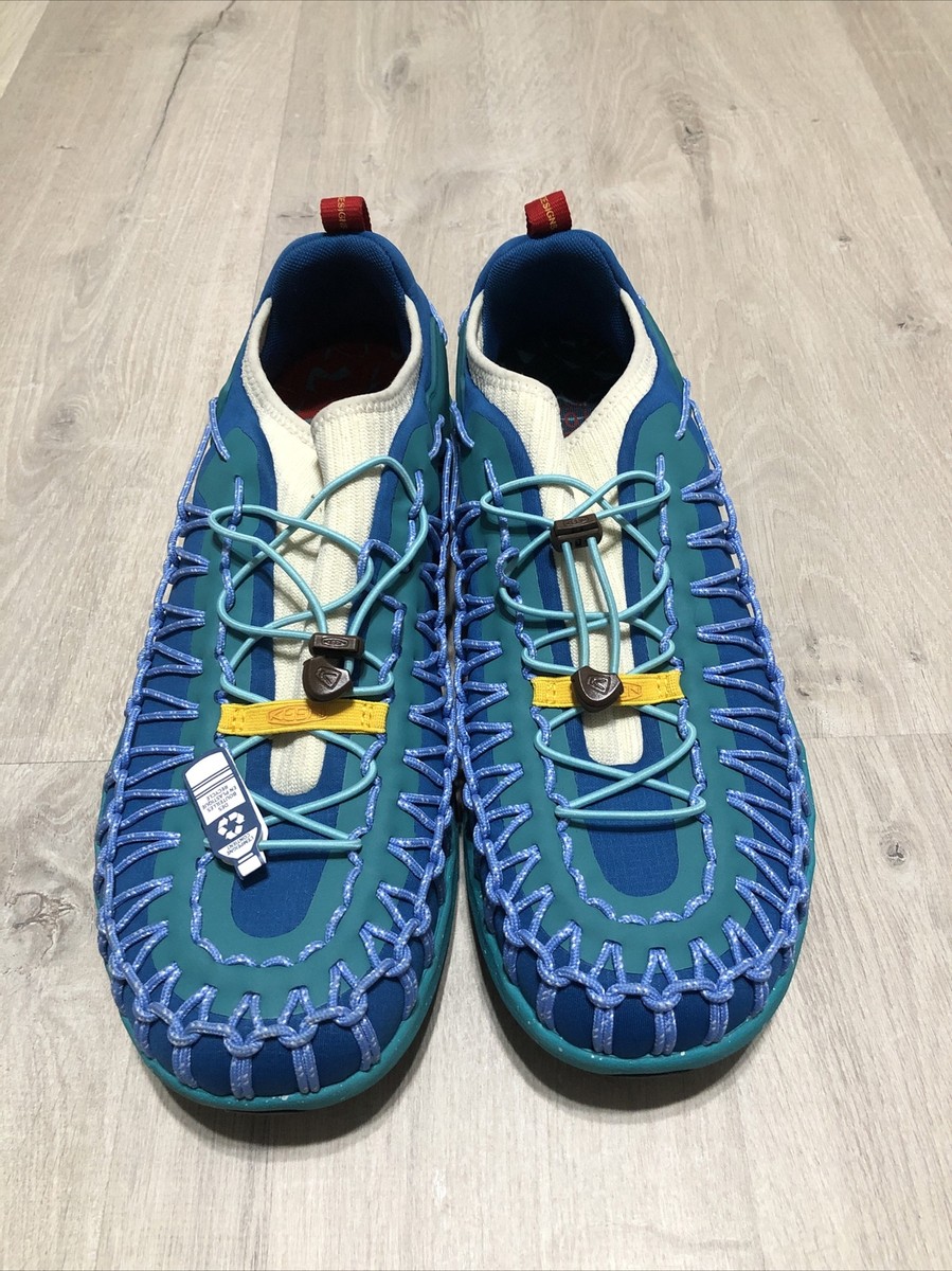 美品 KEEN UNEEK SNK NAVY 26cm Keen Uneek SNK Sneakers Shoes Men's Size 10.5 Recycled PET