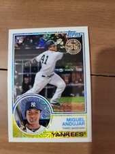 Miguel Andujar #38 2018 Topps Mojo 1983 Variation Rookie RC