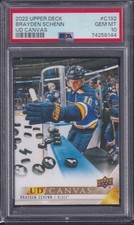 BRAYDEN SCHENN - 2022 Upper Deck UD Canvas #C192, PSA 10