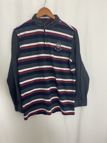 Paul Shark Mens XL Yachting Gray Red 