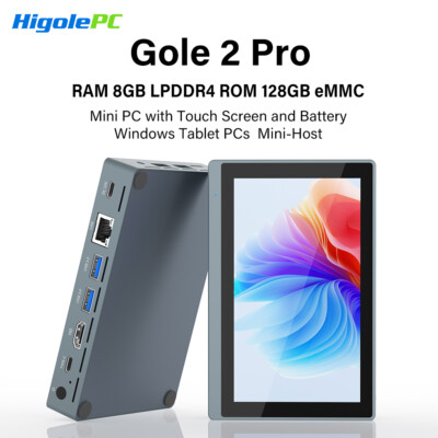 Mini Pc 5.5'' Touch Screen Intel N5095 8GB 128GB Mini Computer Tablet Windows 11