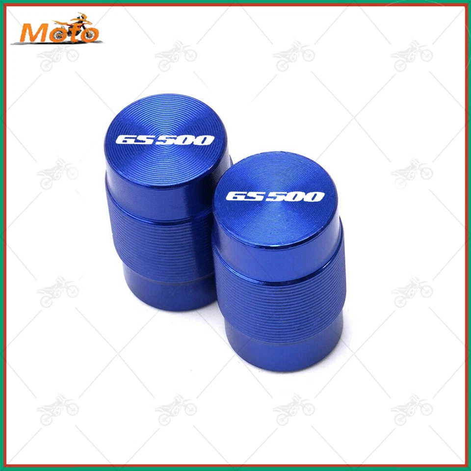 Cubierta de tapa de válvula de neumático de rueda CNC para motocicleta SUZUKI GS500 GS 500 GS500E/F nueva Foto 3 de 3