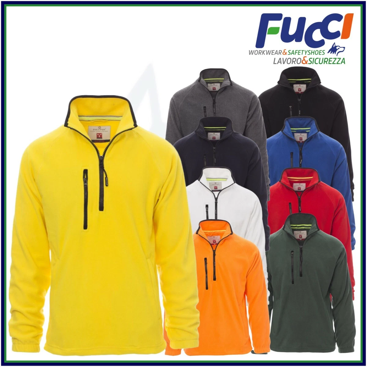 felpa uomo pile