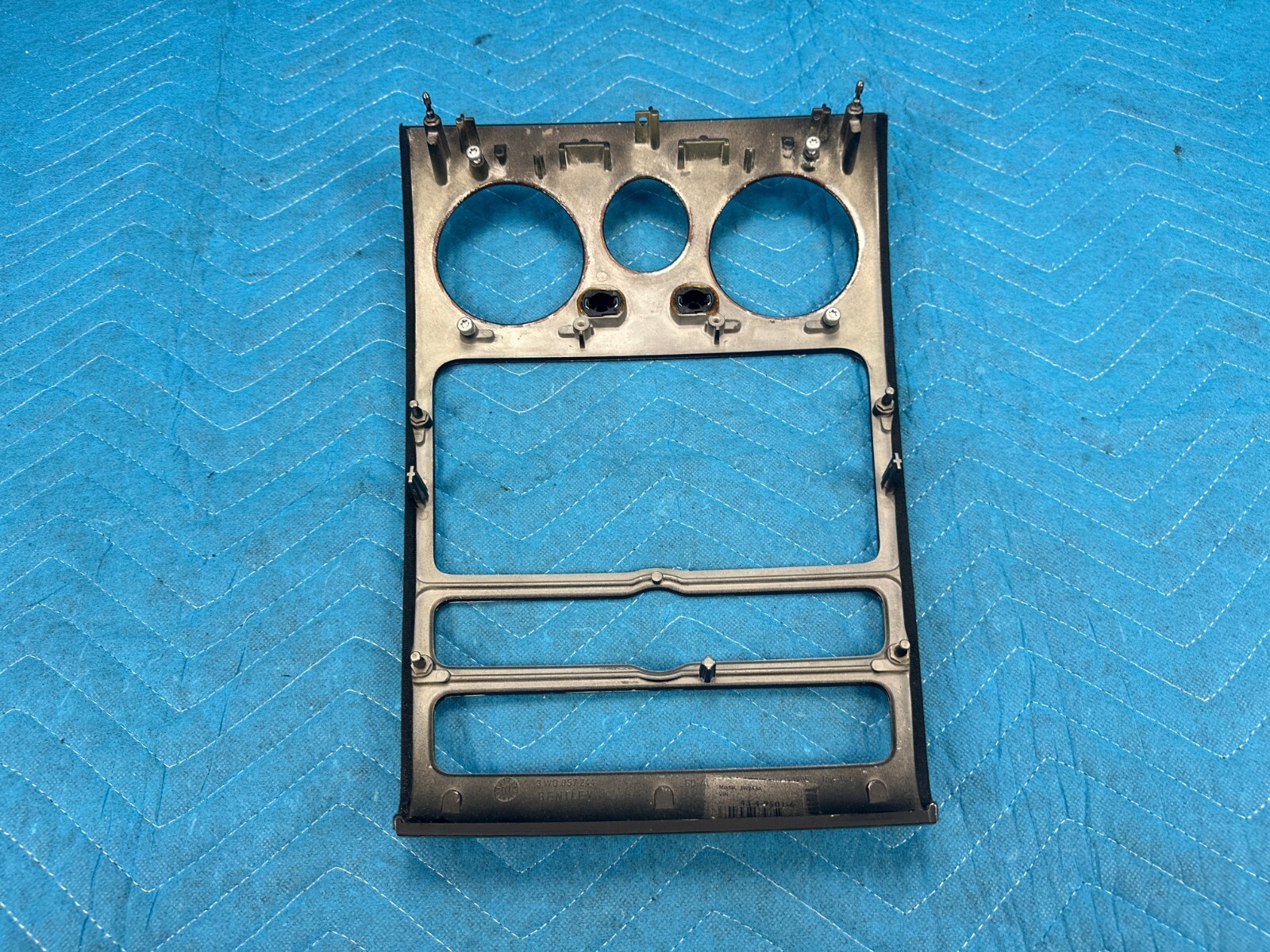 Bentley Continental Flying Spur Dash Center Wood Trim Bezel Panel 2006-2012 OEM