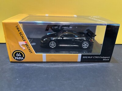 1/64 PARA64 2012 PORSCHE RUF CTR3 CLUBSPORT BLACK