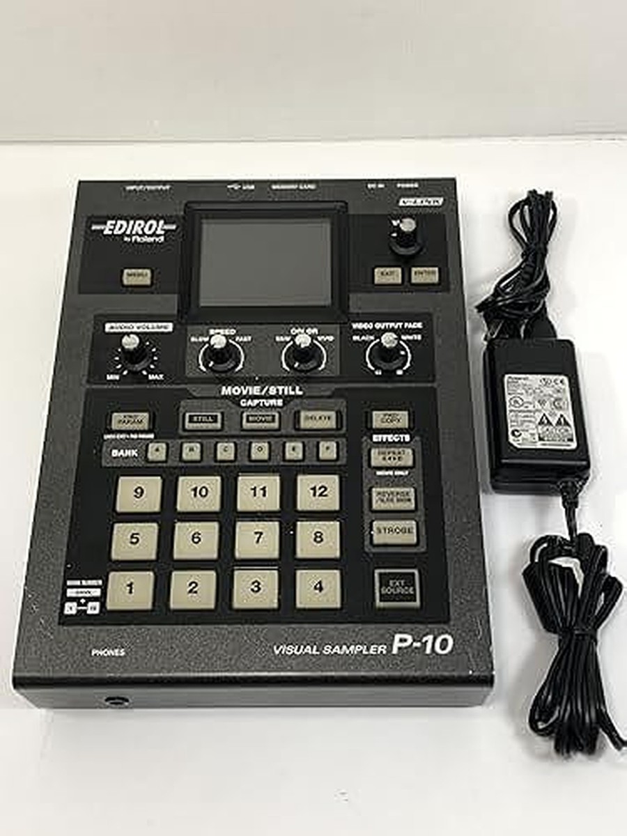 Roland P-10 Edirol ビジュアル サンプラー p10 通電確認のみ ジャンク 