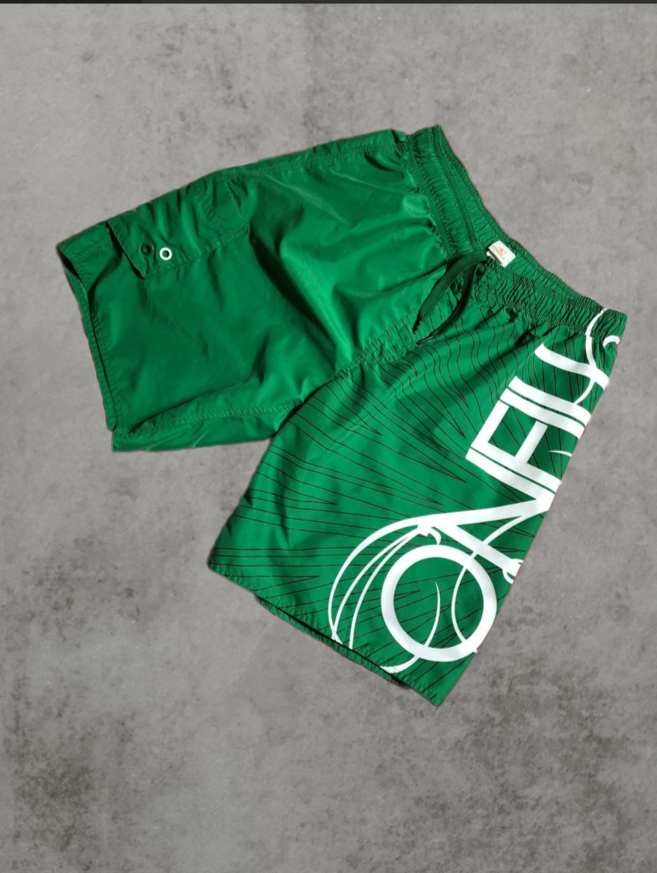 O'Neill Drawstring MULTICOLOR Swim Trunks Board Mens Shorts Large