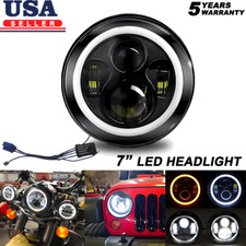 100w 7 Inch Led Projector Headlight For Honda Harley Kawasaki Motorcycle Yamaha 100w 7 Inch Led Projector Headlight For Honda Harley Kawasaki Motorcycle Yamaha