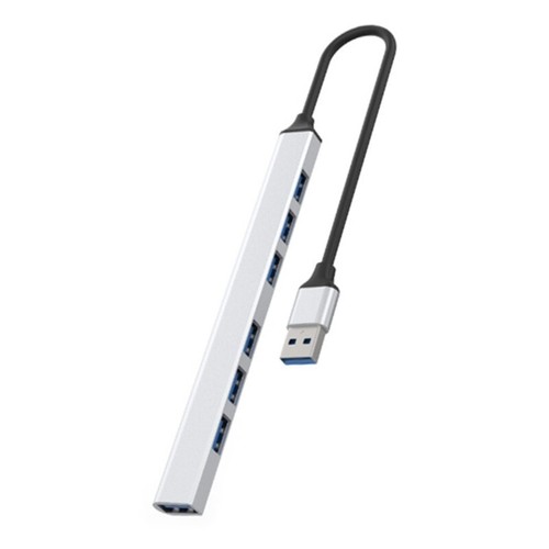 USB HUB Aluminum Docking Station USB Splitters for Computer Charging D - 第 7/8 張圖片