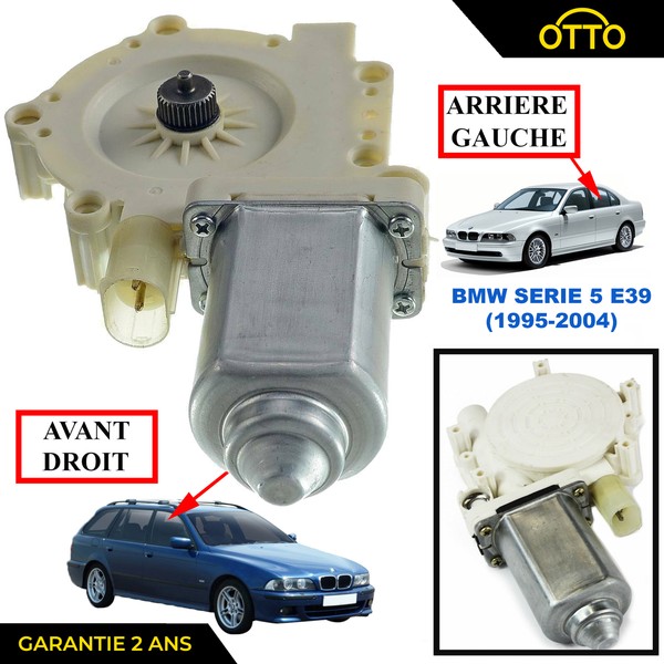 Antriebsmotor Elektrischer Fensterheber Vorne Rechts Oder Hintere Links BMW E39-image