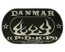 Danmar Double Bass Drum Impact Pad - Flames
