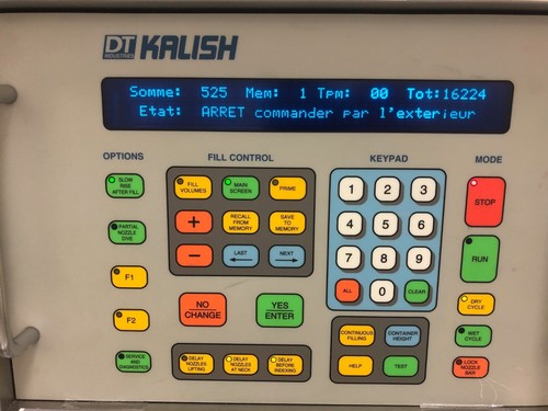 Kalish model 1300 filler with pressure tanks and numerous pumps & nozzles - Picture 7 of 7
