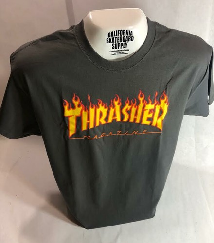 THRASHER FLAME LOGO brand new short 