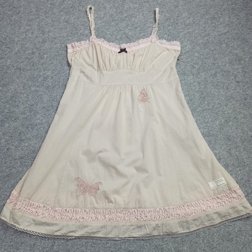 Odd Molly Bluse 3 - L Baumwolle Web Babydoll Top Boho Spitzenbesatz Gummizug Reißverschluss 457
