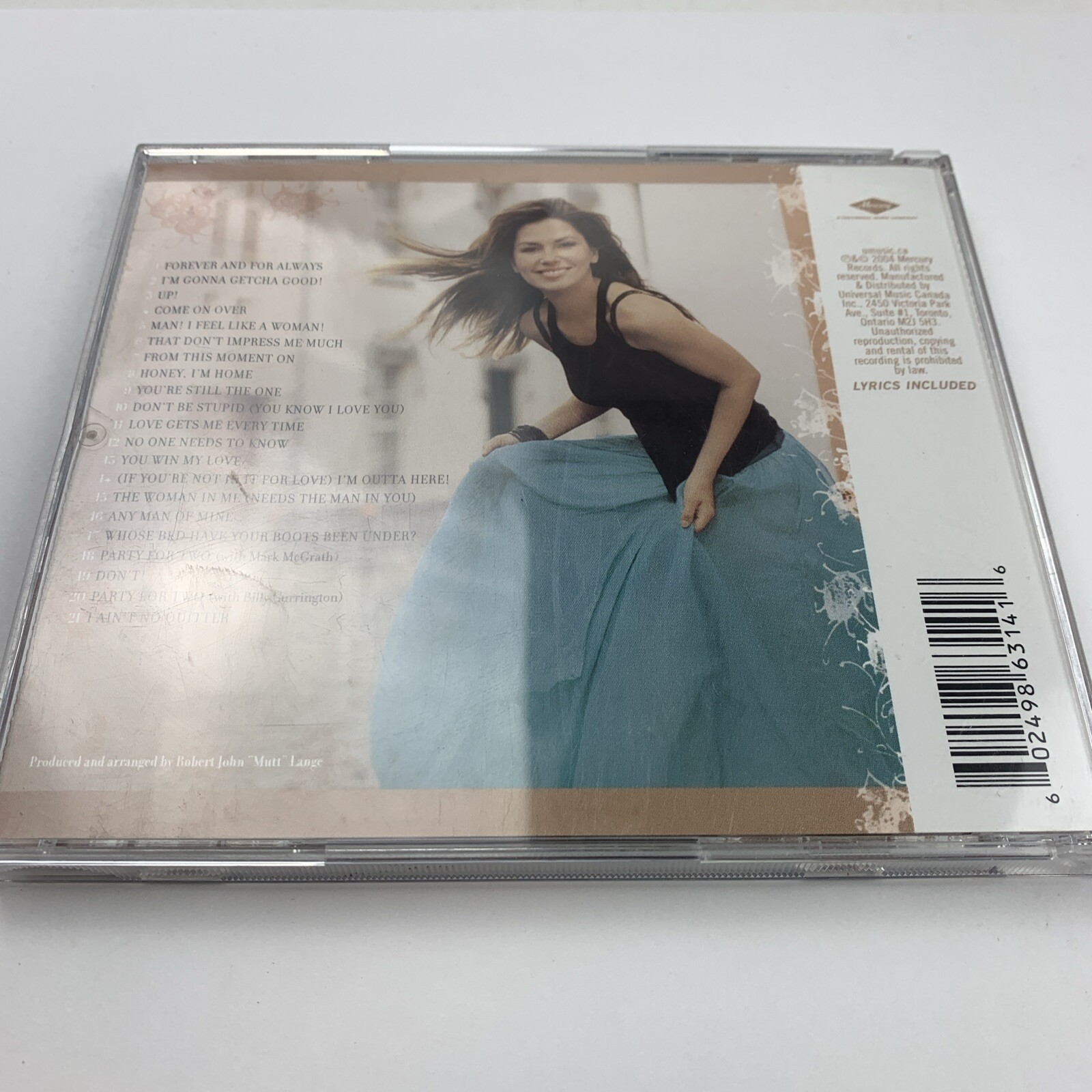 SHANIA TWAIN Greatest Hits 2004 Mercury/Universal Canada eBay
