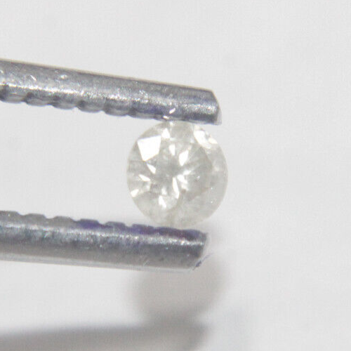 0.14 CTS WHITE COLOR ROUND SHAPE SOLITAIRE DIAMOND 3.28-3.26x2.08 MM - Picture 19 of 24