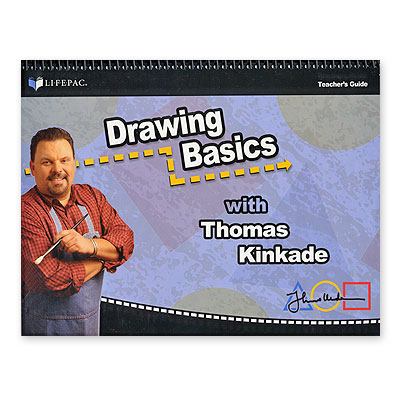 Lifepac Elective Drawing Basics by Thomas Kinkade and LifePac