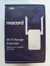 Macard Wi-Fi Dual Band Range Extender & Access Point 2.4GHz & 5GHz Model RE1200